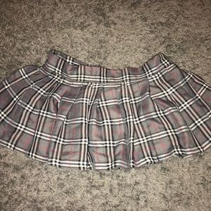 Sexy Schoolgirl Costume Skirt - Small